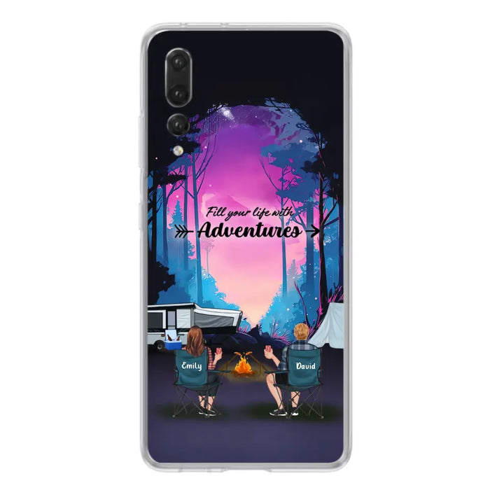 Personalized Camping Phone Case - Full Option - Best Gift For Camping Lovers - Fill Your Life With Adventures - Case For Oppo/Xiaomi/Huawei