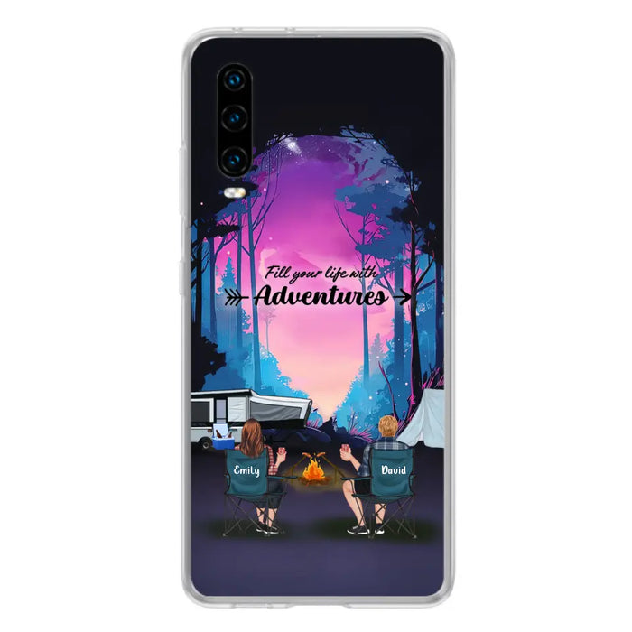 Personalized Camping Phone Case - Full Option - Best Gift For Camping Lovers - Fill Your Life With Adventures - Case For Oppo/Xiaomi/Huawei