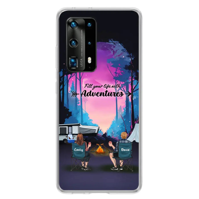 Personalized Camping Phone Case - Full Option - Best Gift For Camping Lovers - Fill Your Life With Adventures - Case For Oppo/Xiaomi/Huawei