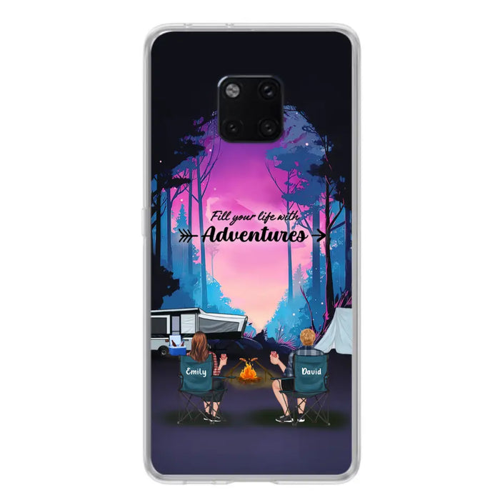 Personalized Camping Phone Case - Full Option - Best Gift For Camping Lovers - Fill Your Life With Adventures - Case For Oppo/Xiaomi/Huawei