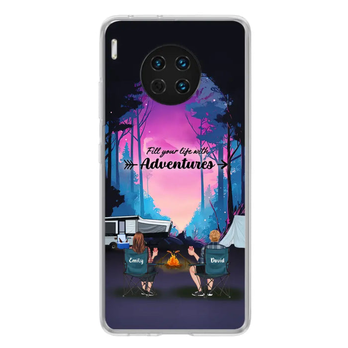 Personalized Camping Phone Case - Full Option - Best Gift For Camping Lovers - Fill Your Life With Adventures - Case For Oppo/Xiaomi/Huawei