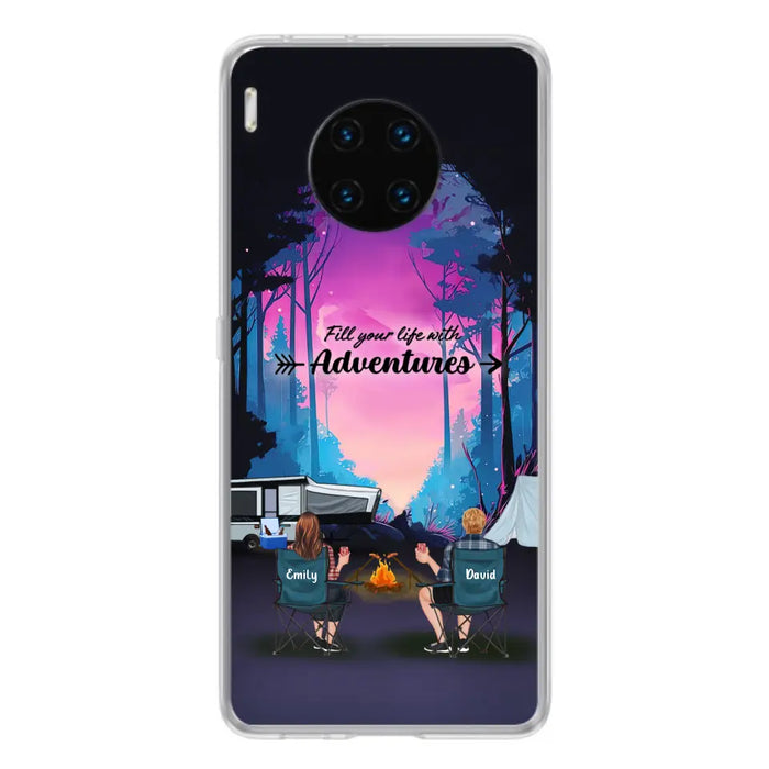 Personalized Camping Phone Case - Full Option - Best Gift For Camping Lovers - Fill Your Life With Adventures - Case For Oppo/Xiaomi/Huawei