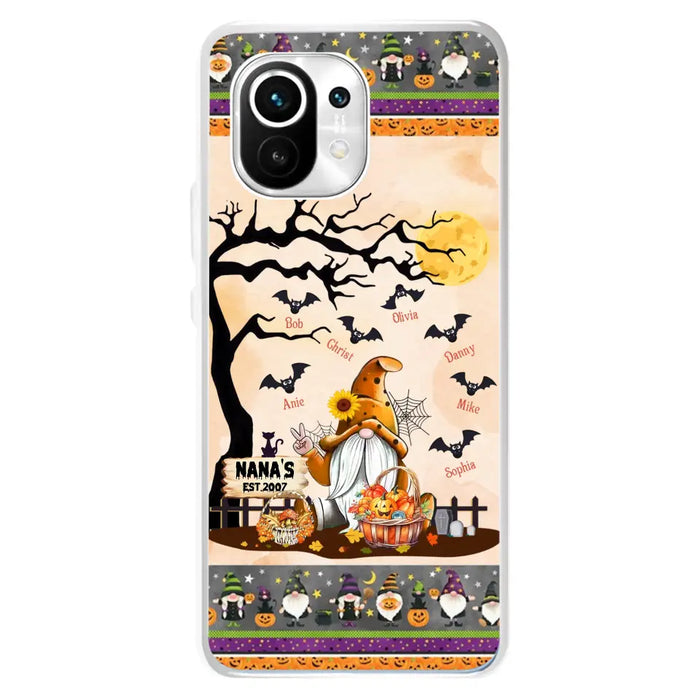 Custom Personalized Boo Grandma Phone Case - Halloween Gift For Grandma - Upto 7 Kids - Case For Xiaomi/ Oppo/ Huawei