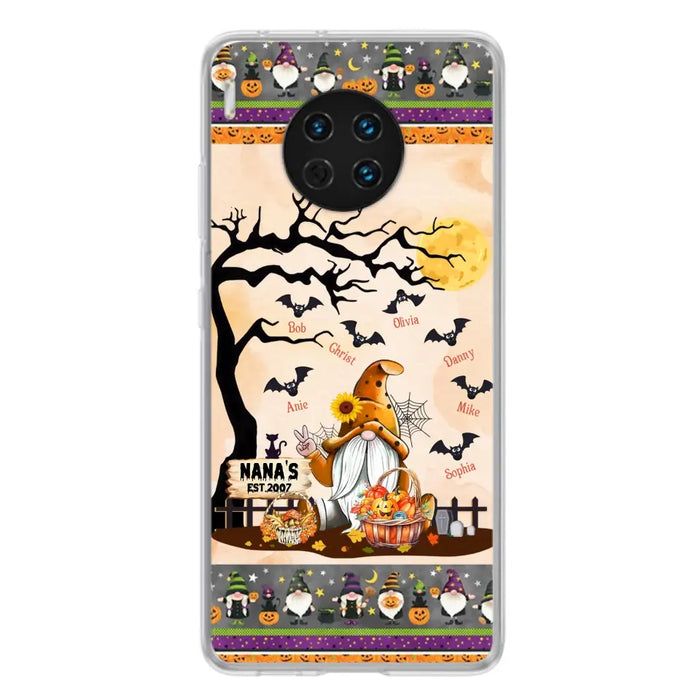 Custom Personalized Boo Grandma Phone Case - Halloween Gift For Grandma - Upto 7 Kids - Case For Xiaomi/ Oppo/ Huawei