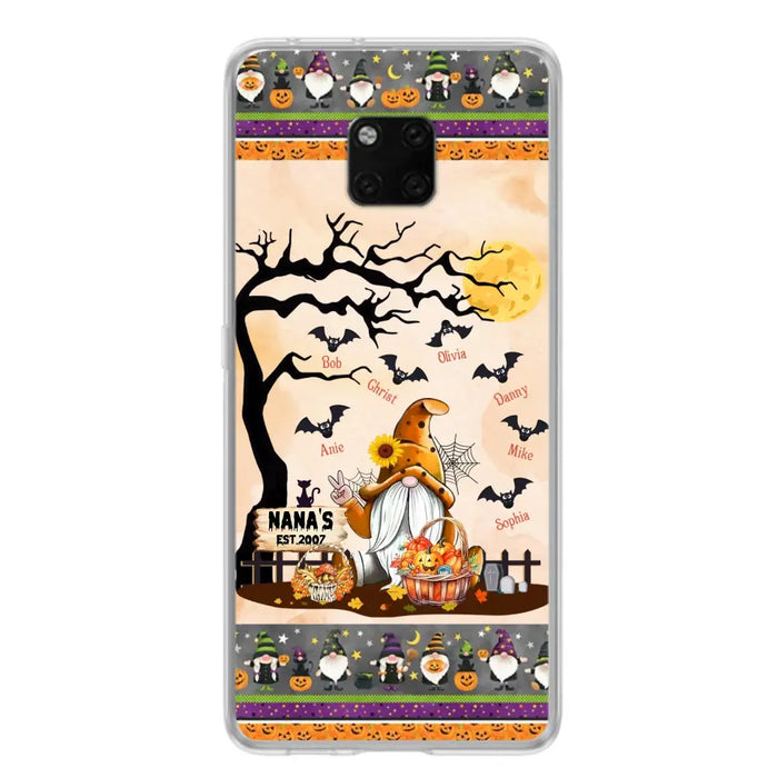 Custom Personalized Boo Grandma Phone Case - Halloween Gift For Grandma - Upto 7 Kids - Case For Xiaomi/ Oppo/ Huawei