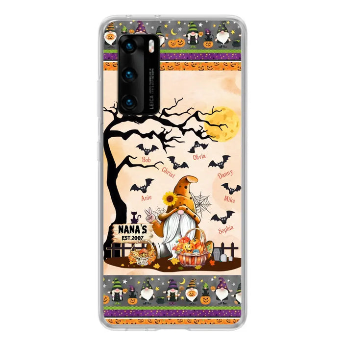 Custom Personalized Boo Grandma Phone Case - Halloween Gift For Grandma - Upto 7 Kids - Case For Xiaomi/ Oppo/ Huawei