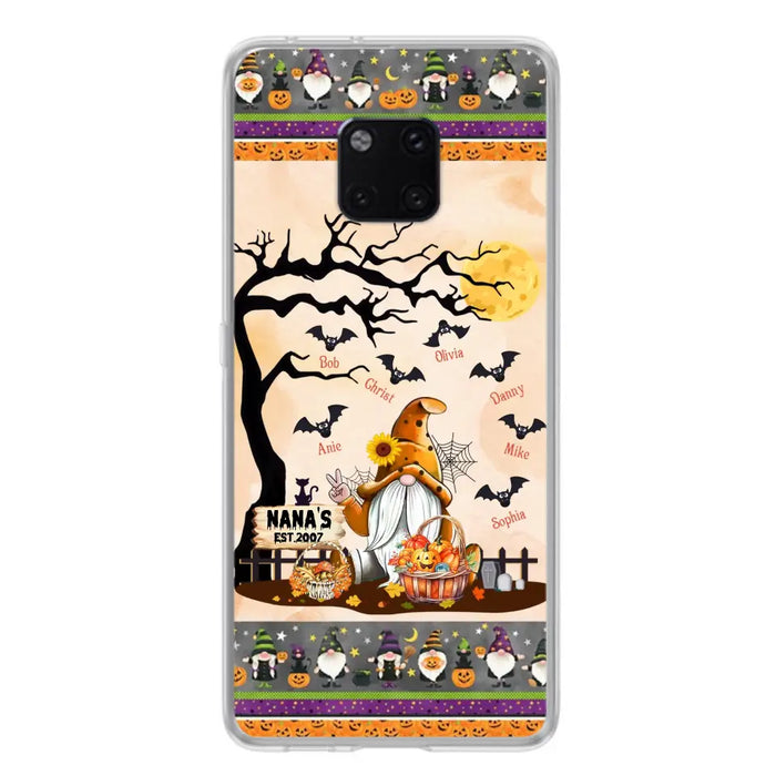 Custom Personalized Boo Grandma Phone Case - Halloween Gift For Grandma - Upto 7 Kids - Case For Xiaomi/ Oppo/ Huawei