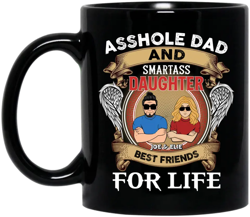 Personalized Father And Daughter/Son Coffee Mug - Gift Idea For Father's Day