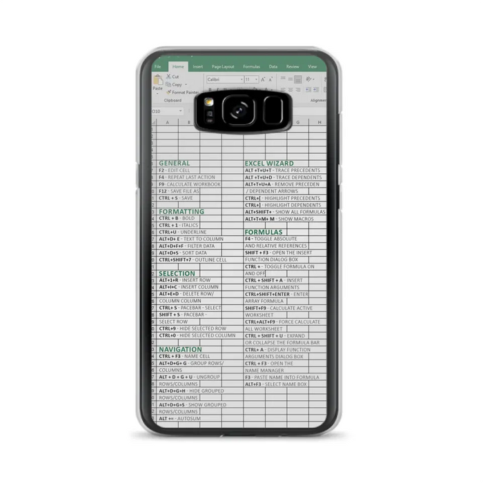 Personalized Excel Phone Case - Gift Idea For Excel Lovers - Cases For iPhone/Samsung