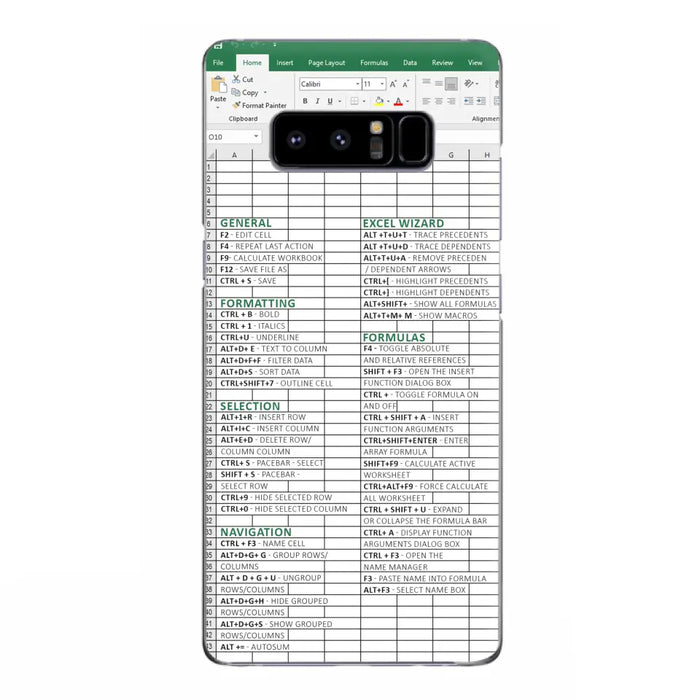 Personalized Excel Phone Case - Gift Idea For Excel Lovers - Cases For iPhone/Samsung