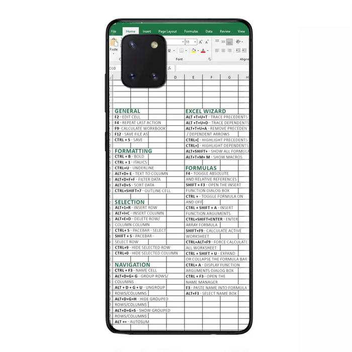 Personalized Excel Phone Case - Gift Idea For Excel Lovers - Cases For iPhone/Samsung