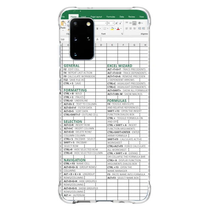 Personalized Excel Phone Case - Gift Idea For Excel Lovers - Cases For iPhone/Samsung