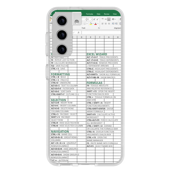 Personalized Excel Phone Case - Gift Idea For Excel Lovers - Cases For iPhone/Samsung