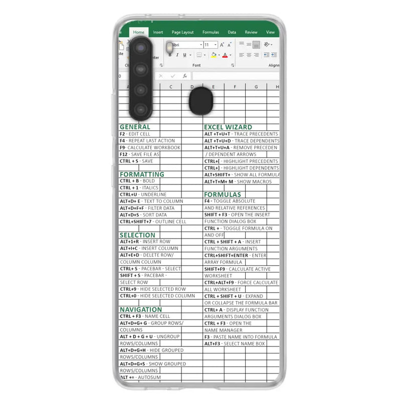 Personalized Excel Phone Case - Gift Idea For Excel Lovers - Cases For iPhone/Samsung