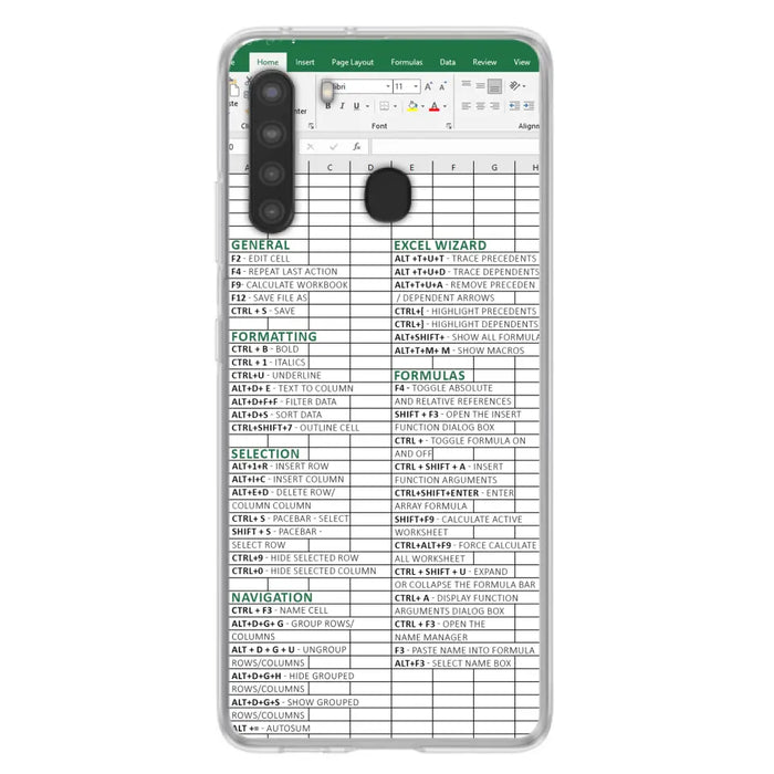 Personalized Excel Phone Case - Gift Idea For Excel Lovers - Cases For iPhone/Samsung