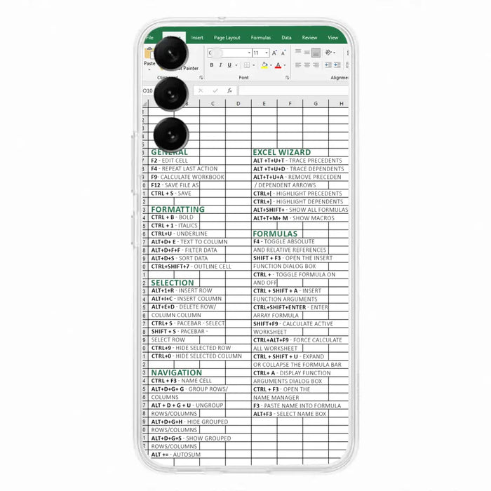 Personalized Excel Phone Case - Gift Idea For Excel Lovers - Cases For iPhone/Samsung