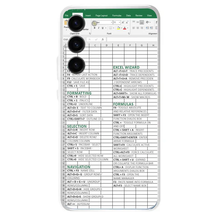 Personalized Excel Phone Case - Gift Idea For Excel Lovers - Cases For iPhone/Samsung