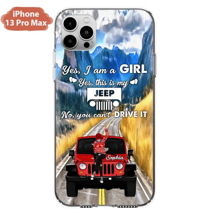 Custom Personalized Off - Road Girl Phone Case - Case For iPhone And Samsung