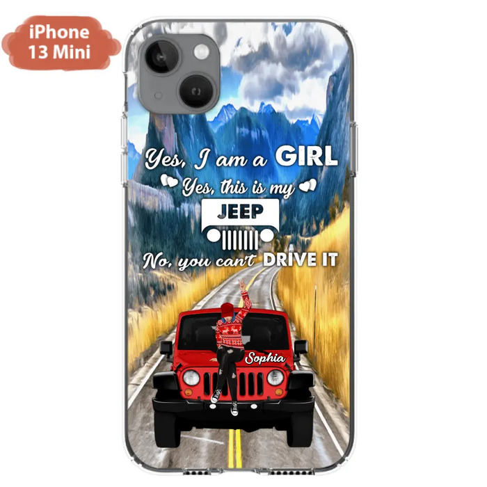 Custom Personalized Off - Road Girl Phone Case - Case For iPhone And Samsung