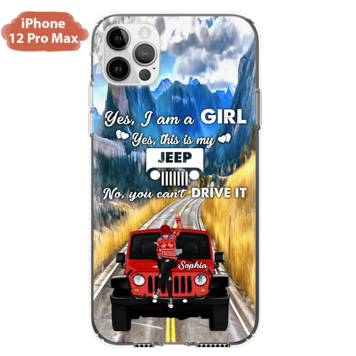 Custom Personalized Off - Road Girl Phone Case - Case For iPhone And Samsung