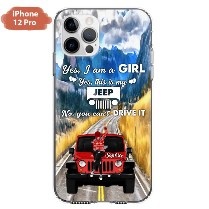 Custom Personalized Off - Road Girl Phone Case - Case For iPhone And Samsung