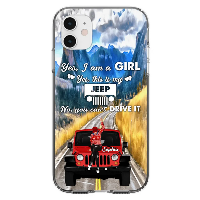 Custom Personalized Off - Road Girl Phone Case - Case For iPhone And Samsung