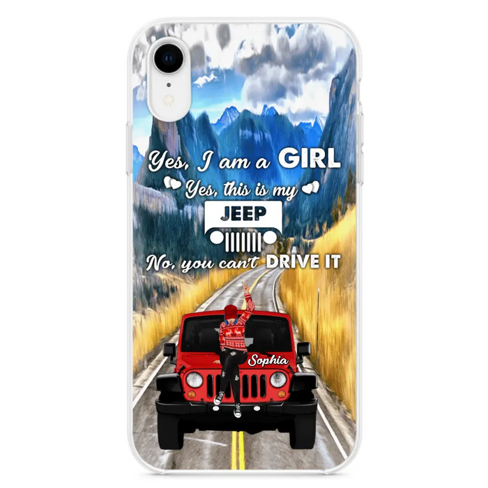 Custom Personalized Off - Road Girl Phone Case - Case For iPhone And Samsung