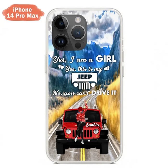 Custom Personalized Off - Road Girl Phone Case - Case For iPhone And Samsung