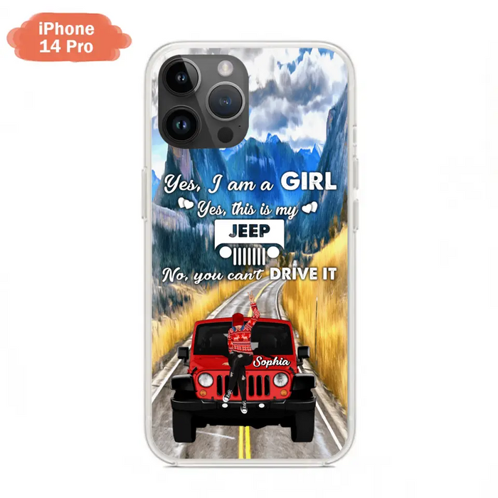 Custom Personalized Off - Road Girl Phone Case - Case For iPhone And Samsung