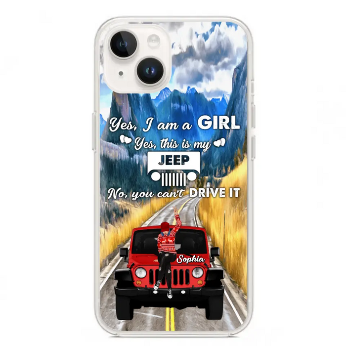 Custom Personalized Off - Road Girl Phone Case - Case For iPhone And Samsung