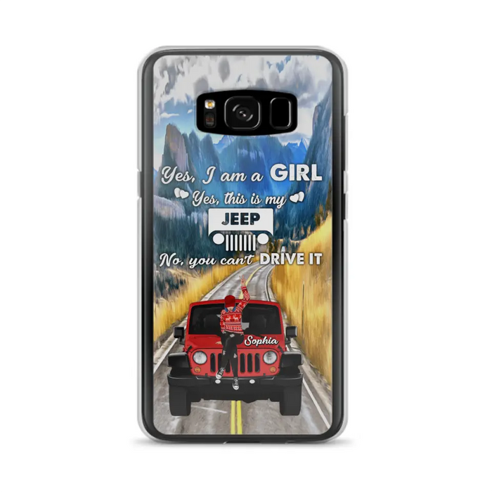 Custom Personalized Off - Road Girl Phone Case - Case For iPhone And Samsung