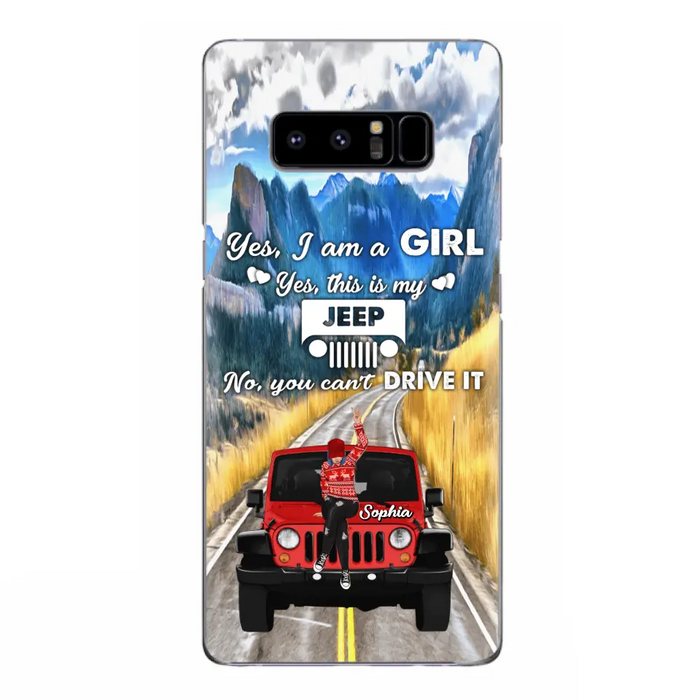 Custom Personalized Off - Road Girl Phone Case - Case For iPhone And Samsung