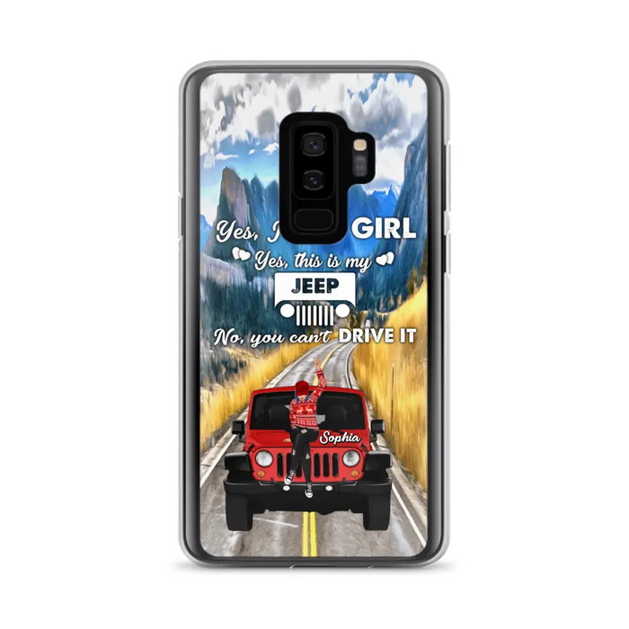 Custom Personalized Off - Road Girl Phone Case - Case For iPhone And Samsung