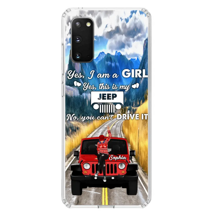 Custom Personalized Off - Road Girl Phone Case - Case For iPhone And Samsung