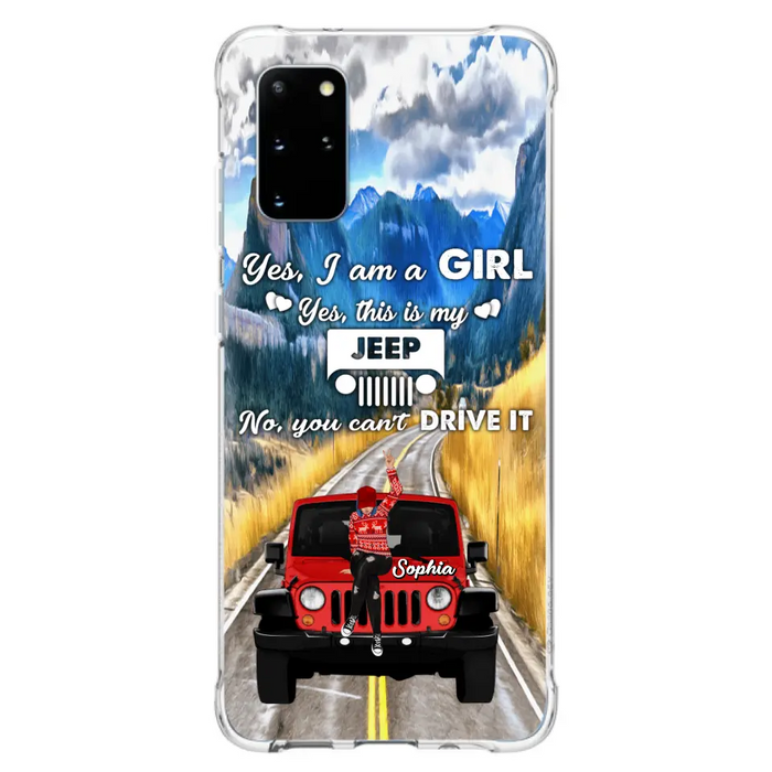 Custom Personalized Off - Road Girl Phone Case - Case For iPhone And Samsung