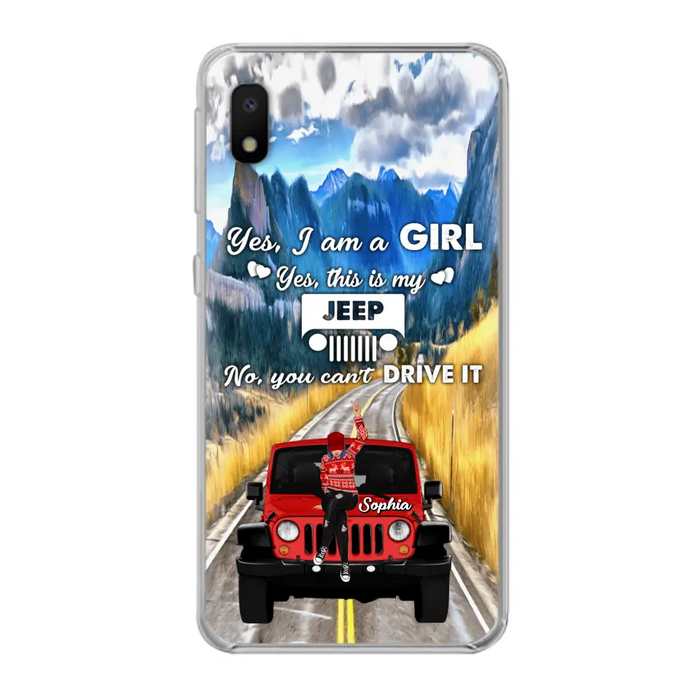 Custom Personalized Off - Road Girl Phone Case - Case For iPhone And Samsung