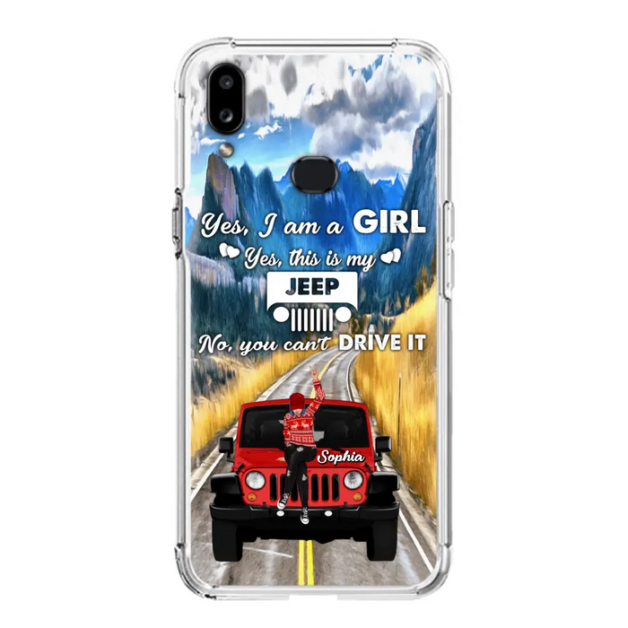 Custom Personalized Off - Road Girl Phone Case - Case For iPhone And Samsung