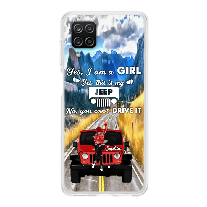 Custom Personalized Off - Road Girl Phone Case - Case For iPhone And Samsung