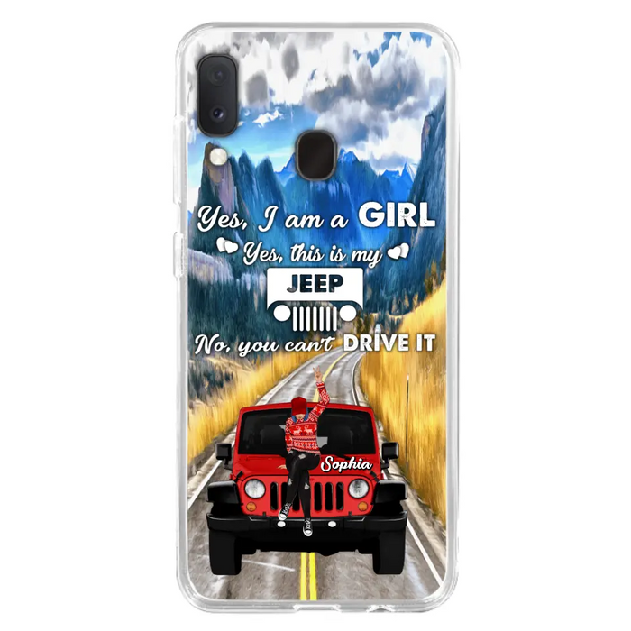 Custom Personalized Off - Road Girl Phone Case - Case For iPhone And Samsung