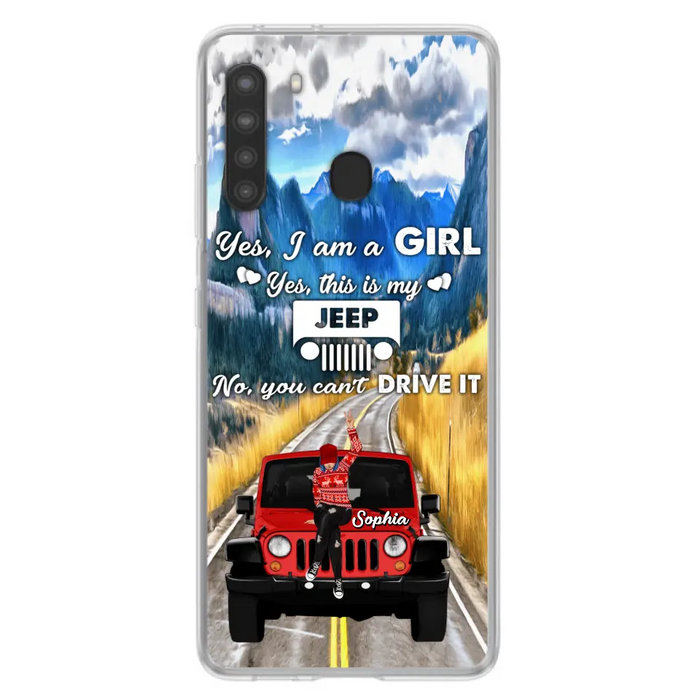 Custom Personalized Off - Road Girl Phone Case - Case For iPhone And Samsung