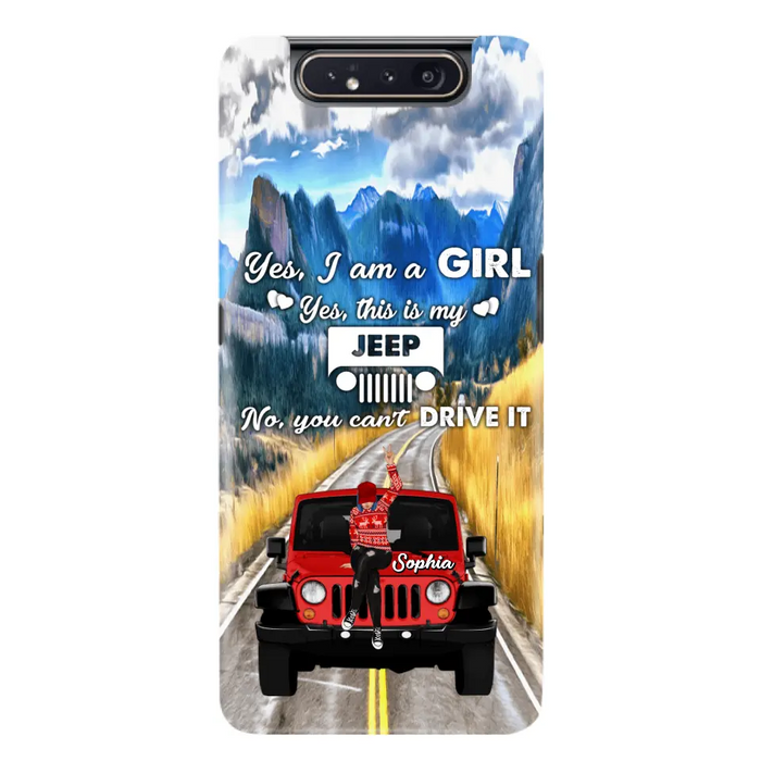 Custom Personalized Off - Road Girl Phone Case - Case For iPhone And Samsung