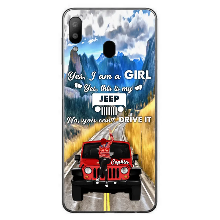 Custom Personalized Off - Road Girl Phone Case - Case For iPhone And Samsung