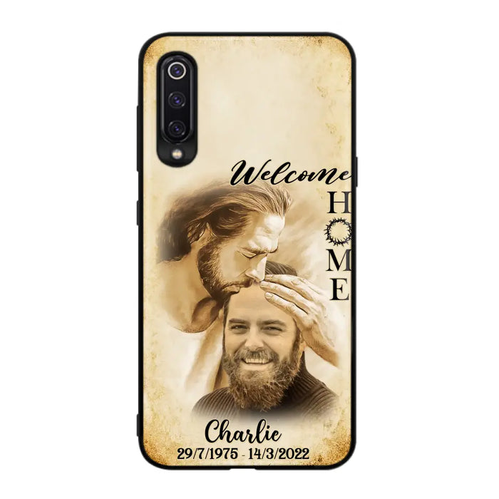 Custom Personalized Memorial Photo Phone Case - Memorial Gift Idea For Family Member/ Pet Owner - Welcome Home - Case For Xiaomi/ Oppo/ Huawei