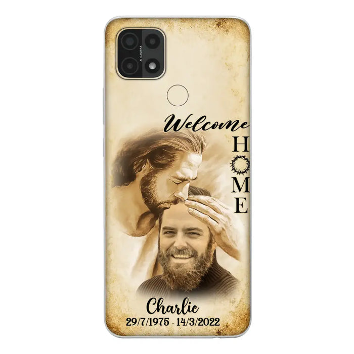 Custom Personalized Memorial Photo Phone Case - Memorial Gift Idea For Family Member/ Pet Owner - Welcome Home - Case For Xiaomi/ Oppo/ Huawei