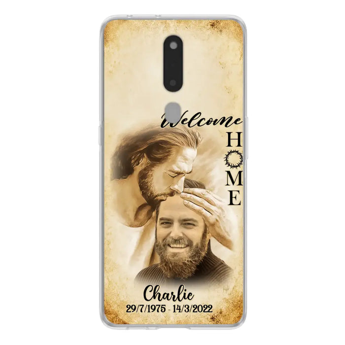 Custom Personalized Memorial Photo Phone Case - Memorial Gift Idea For Family Member/ Pet Owner - Welcome Home - Case For Xiaomi/ Oppo/ Huawei