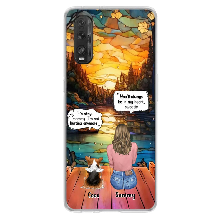 Personalized Memorial Pet Phone Case - Memorial Gift Idea For Dog/Cat/Rabbits Owners - You'll Always Be In My Heart, Sweetie - Case For Oppo/Xiaomi/Huawei