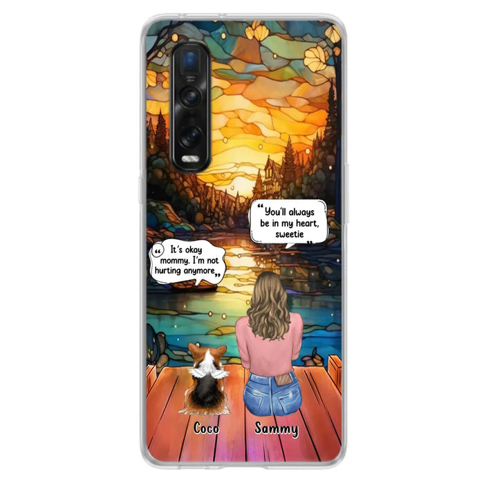 Personalized Memorial Pet Phone Case - Memorial Gift Idea For Dog/Cat/Rabbits Owners - You'll Always Be In My Heart, Sweetie - Case For Oppo/Xiaomi/Huawei