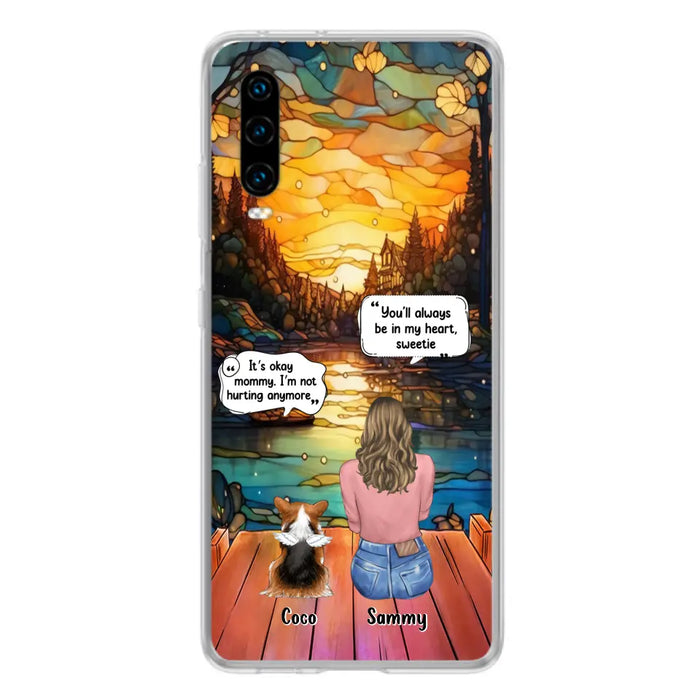 Personalized Memorial Pet Phone Case - Memorial Gift Idea For Dog/Cat/Rabbits Owners - You'll Always Be In My Heart, Sweetie - Case For Oppo/Xiaomi/Huawei