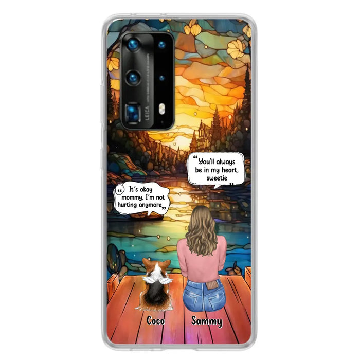 Personalized Memorial Pet Phone Case - Memorial Gift Idea For Dog/Cat/Rabbits Owners - You'll Always Be In My Heart, Sweetie - Case For Oppo/Xiaomi/Huawei