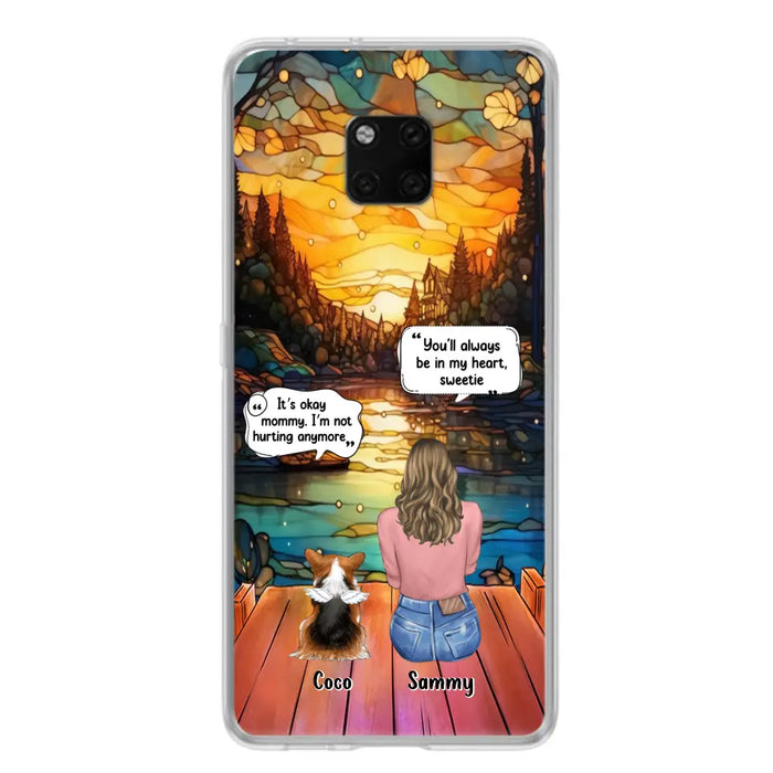 Personalized Memorial Pet Phone Case - Memorial Gift Idea For Dog/Cat/Rabbits Owners - You'll Always Be In My Heart, Sweetie - Case For Oppo/Xiaomi/Huawei